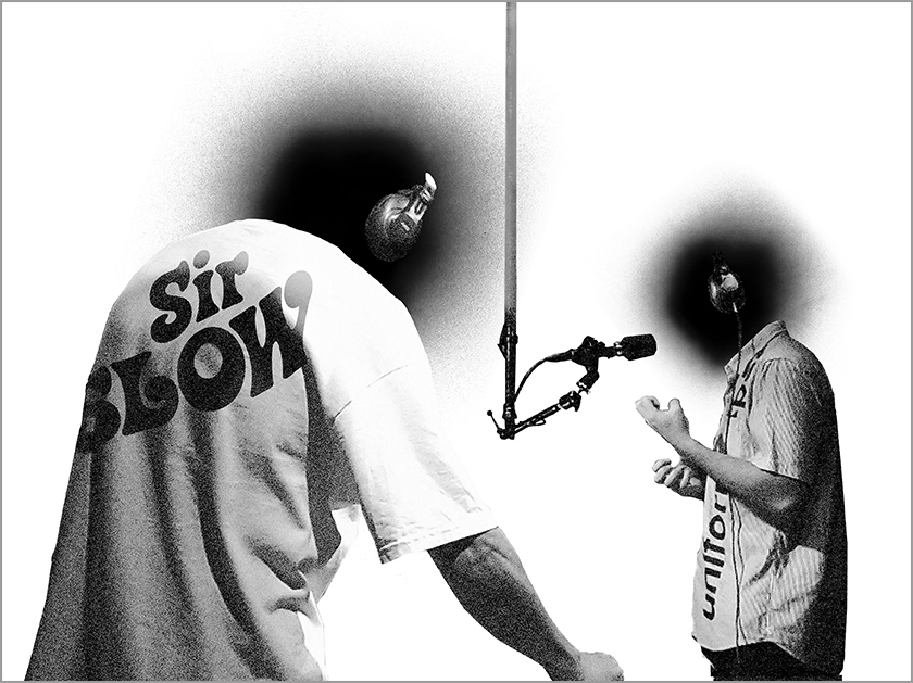 Sir Slowの白黒写真（MID NITE ZINE公式掲載）